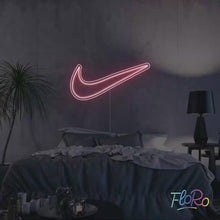 Load and play video in Gallery viewer, Nike Swoosh FloRo Sign
