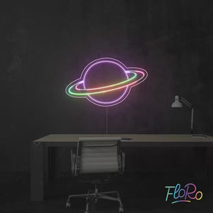 Saturn FloRo Sign