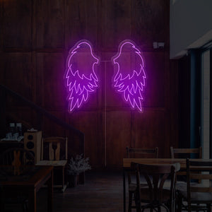 Angel Wings Neon Sign