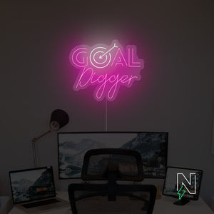 Goal Digger Neon Sign