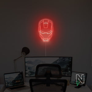 Iron Man Neon Sign