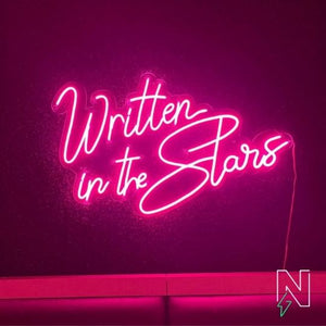 Written In The Stars Neon Sign