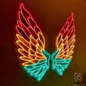 Macaw Wings Neon Sign