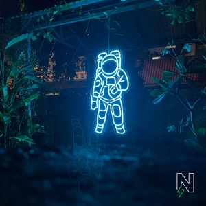 Astronaut Neon Sign